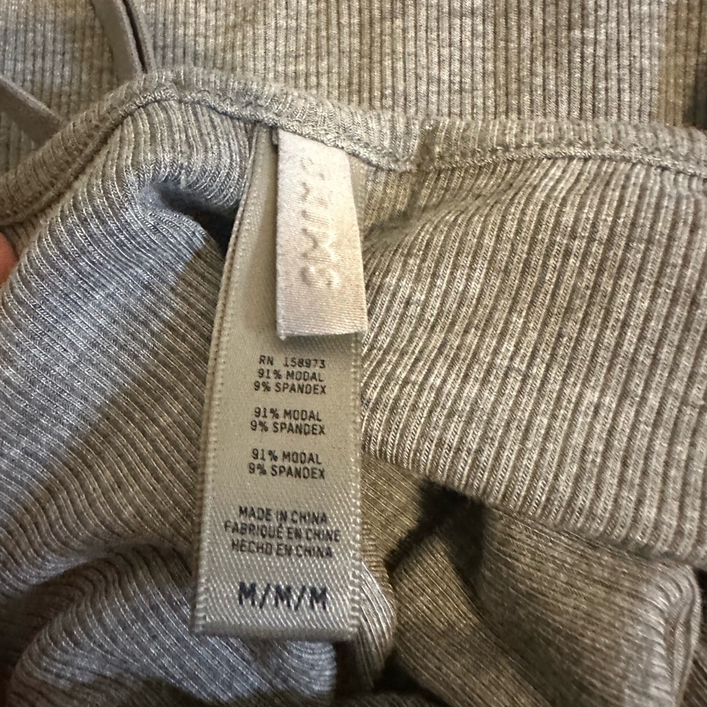 SKIMS Gray Maxi Slip Dress Size Medium Women's M - Picture 2 of 4